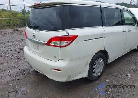 2012 Nissan Quest S from USA, damaged, VIN JN8AE2KP8C9044358